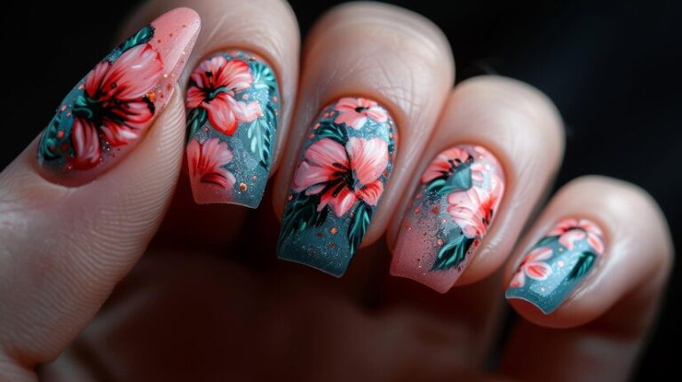 Tropical Nails: A Burst of Sunshine at Your Fingertips - Cafelam