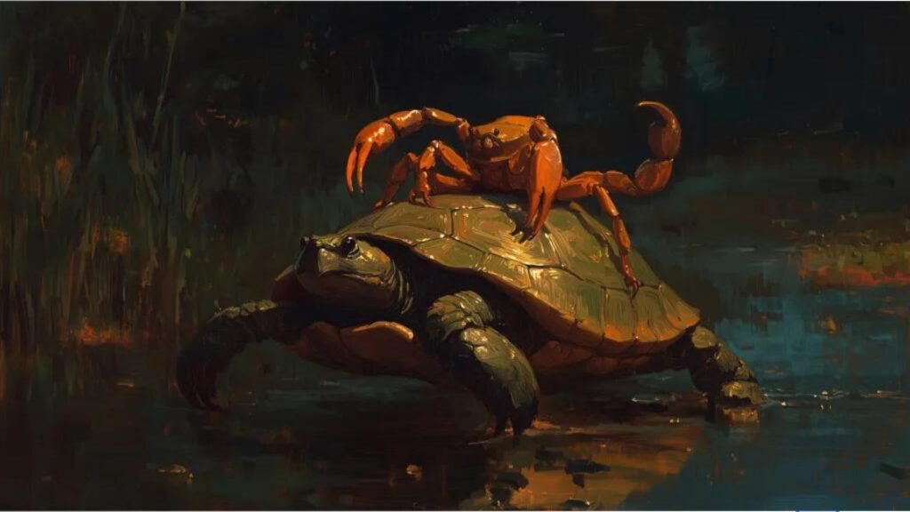 Scorpion and the Turtle