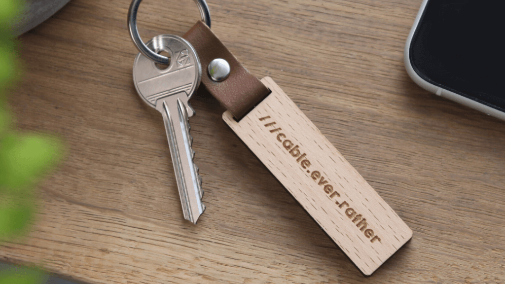 Cable Key Rings