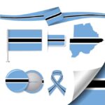 flag of Botswana