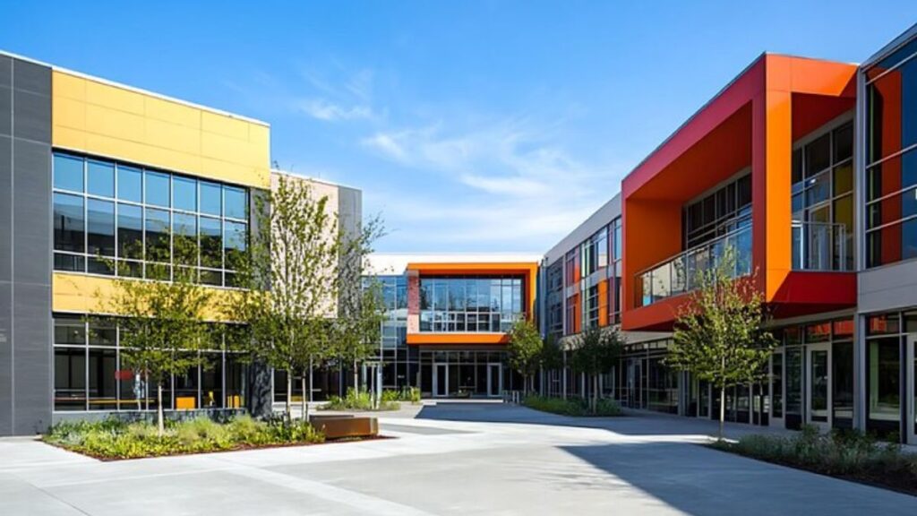 schools and businesses