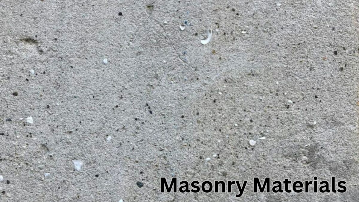 Masonry Materials