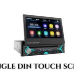 single din touch screen