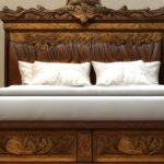queen captains bed