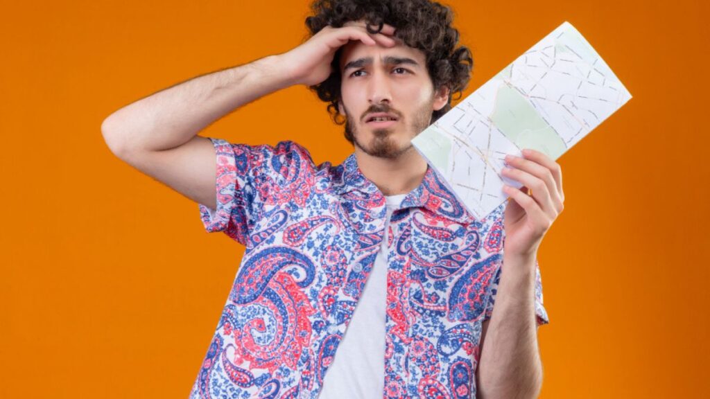the traveler hired the wrong tour guide