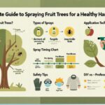 spraying fruit trees