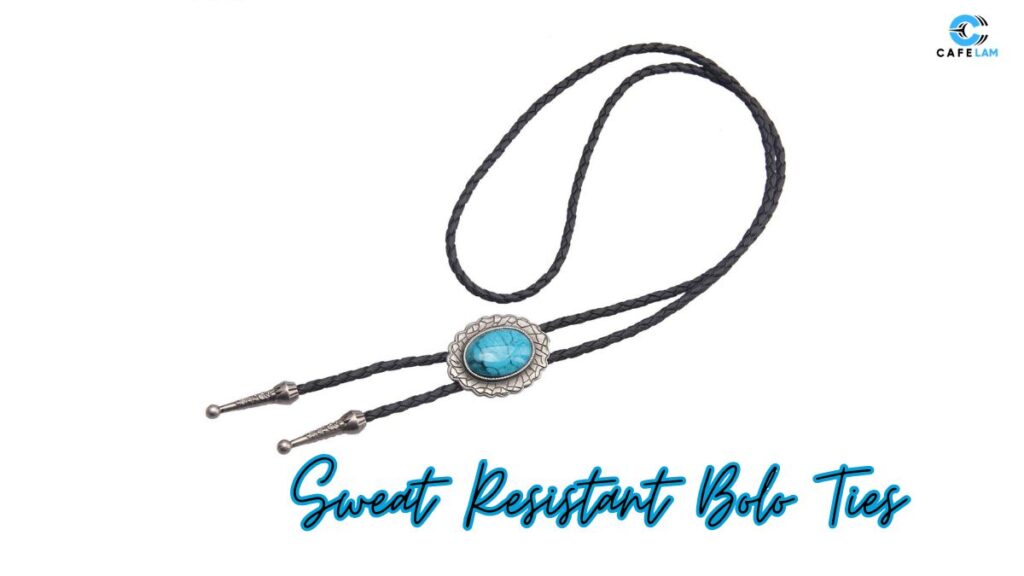 sweat resistant bolo ties