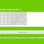 remove spotify duplicates