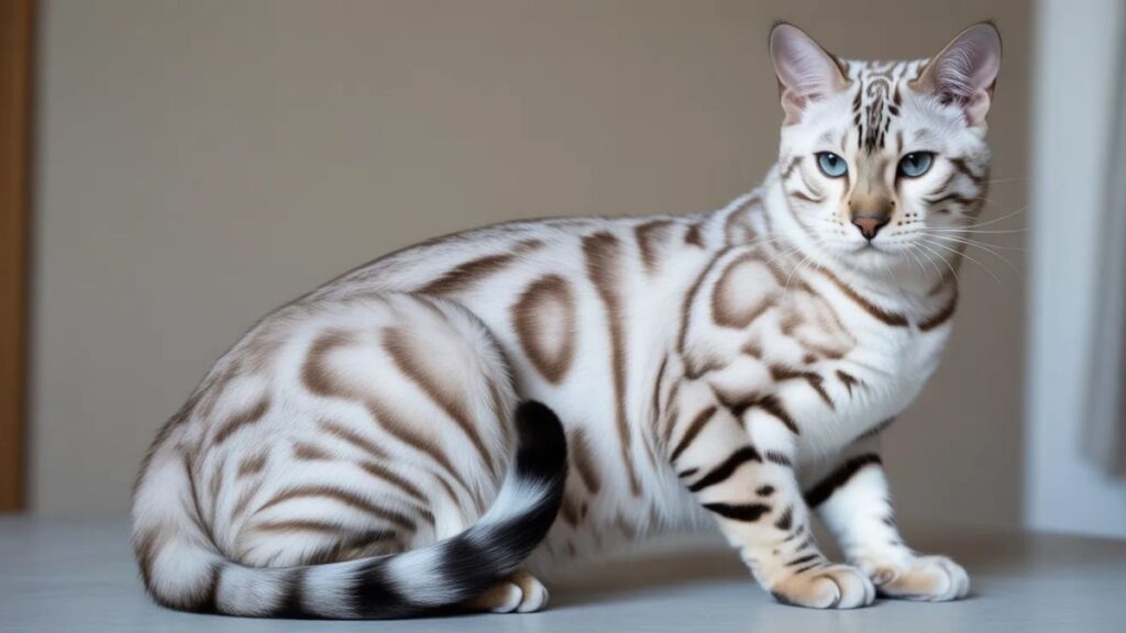 Snow Bengal Cat