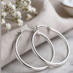 Silver Hoop Earrings