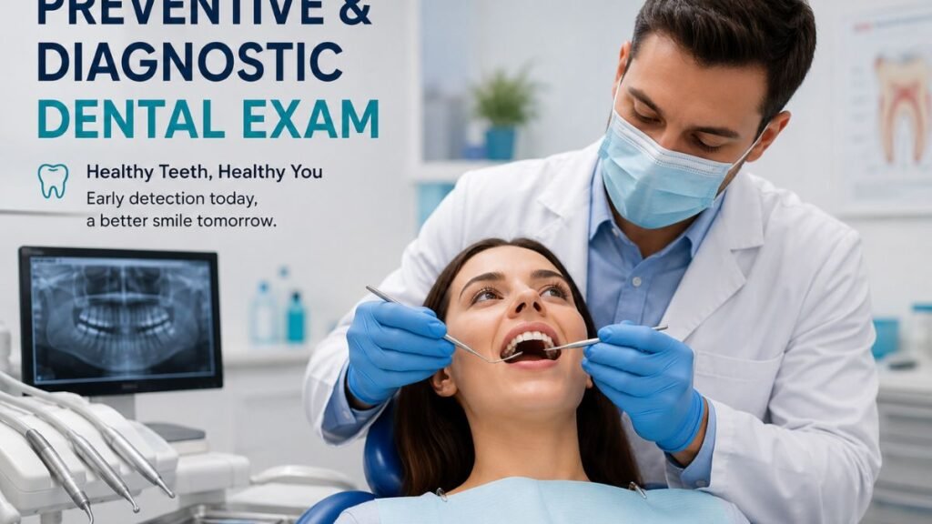 Preventive and Diagnostic Dental Exam